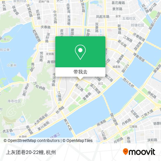 上灰团巷20-22幢地图
