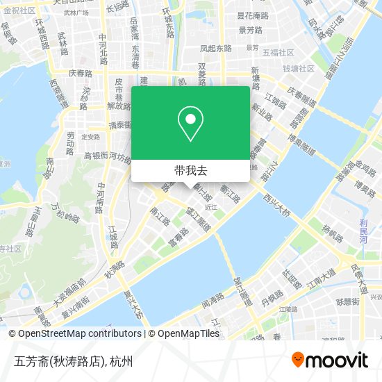 五芳斋(秋涛路店)地图