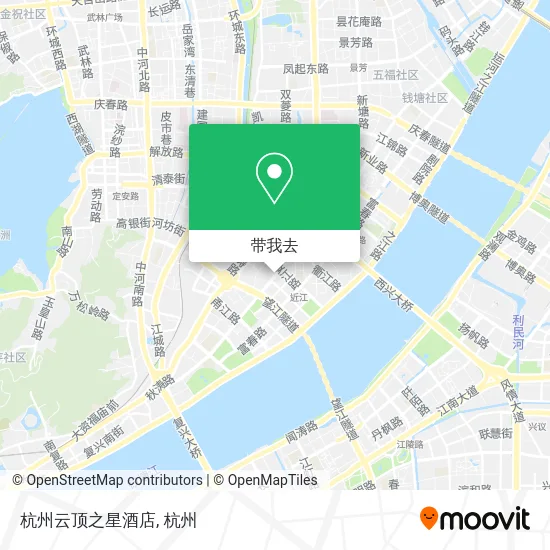 杭州云顶之星酒店地图