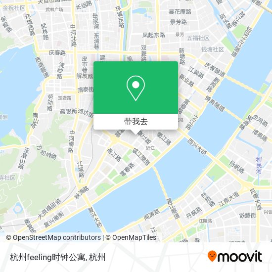 杭州feeling时钟公寓地图