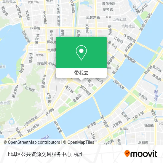 上城区公共资源交易服务中心地图