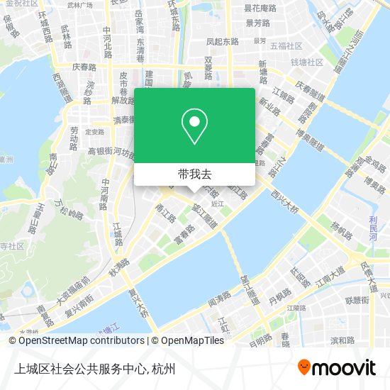 上城区社会公共服务中心地图