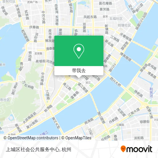 上城区社会公共服务中心地图