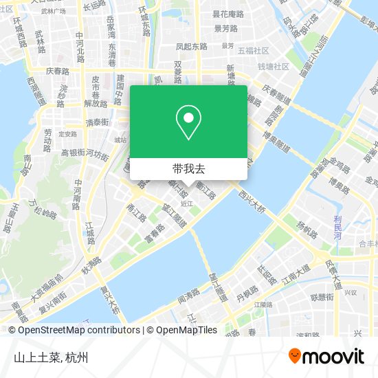 山上土菜地图