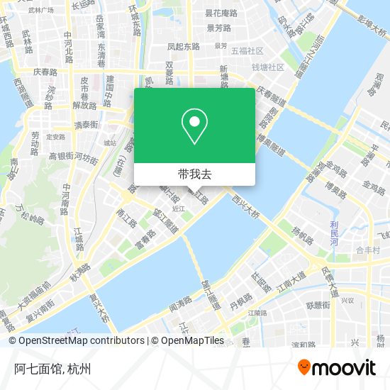 阿七面馆地图