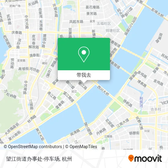 望江街道办事处-停车场地图