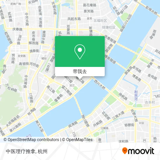 中医理疗推拿地图