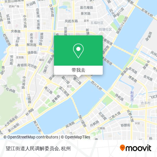 望江街道人民调解委员会地图