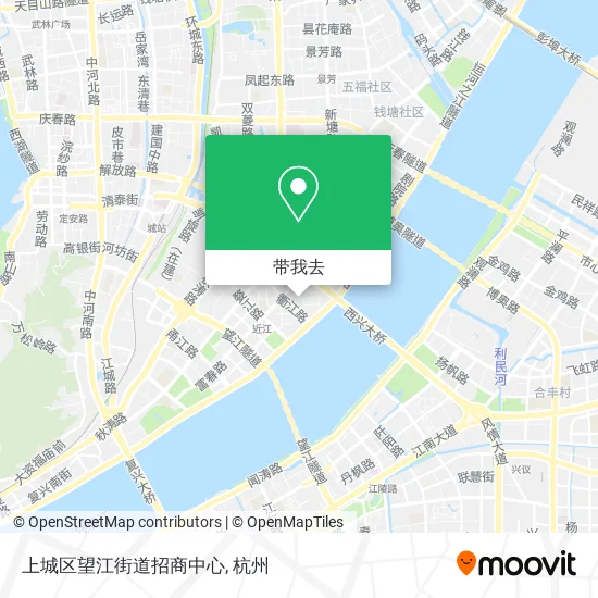 上城区望江街道招商中心地图