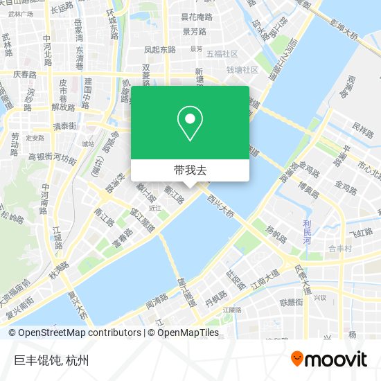 巨丰馄饨地图