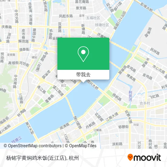 杨铭宇黄焖鸡米饭(近江店)地图