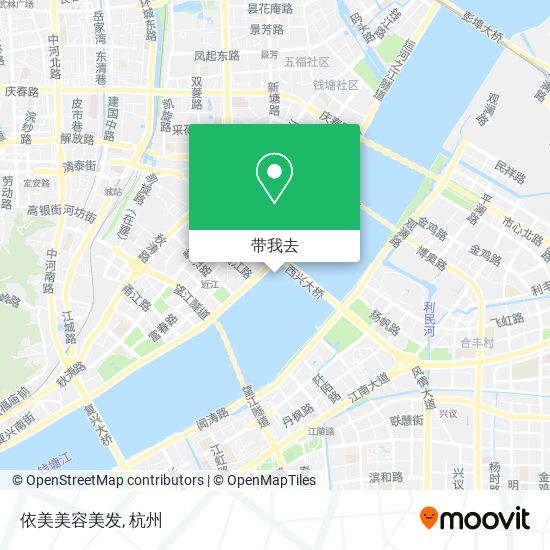 依美美容美发地图