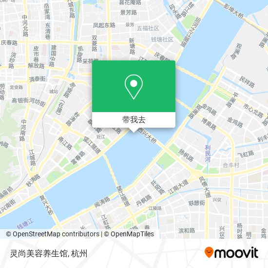 灵尚美容养生馆地图