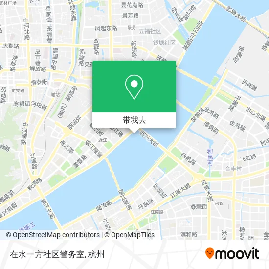 在水一方社区警务室地图