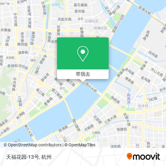 天福花园-13号地图