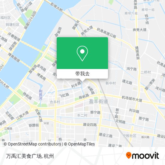 万禹汇美食广场地图