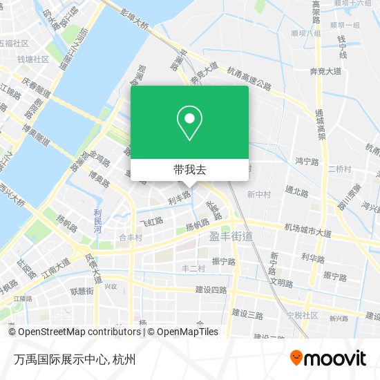 万禹国际展示中心地图