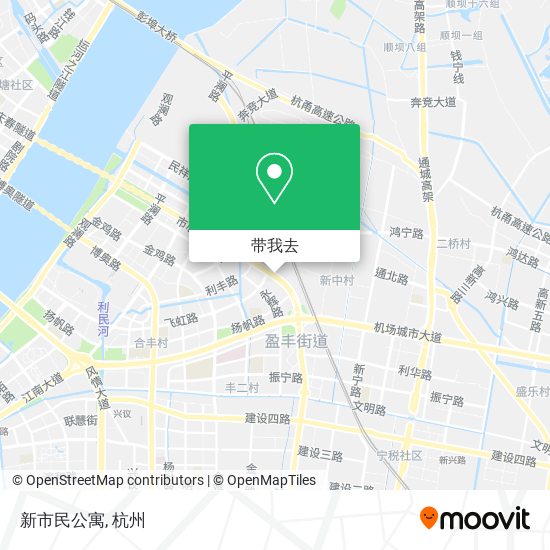 新市民公寓地图