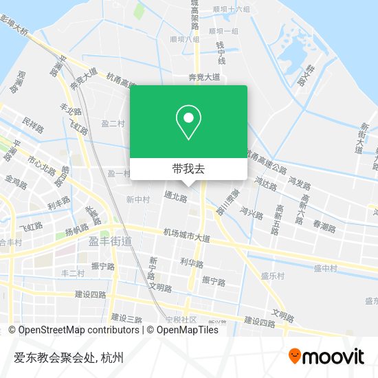 爱东教会聚会处地图