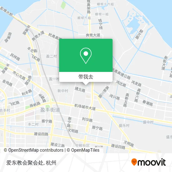 爱东教会聚会处地图