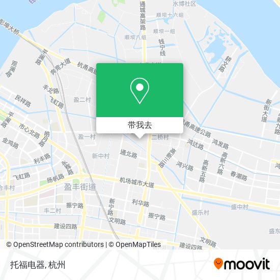 托福电器地图