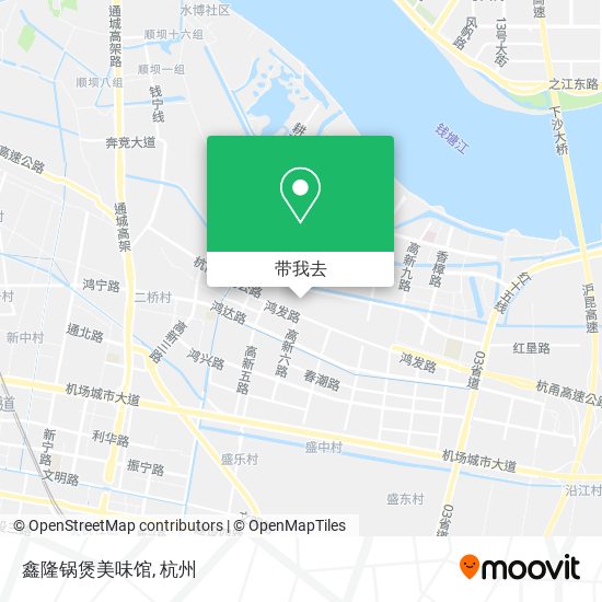 鑫隆锅煲美味馆地图