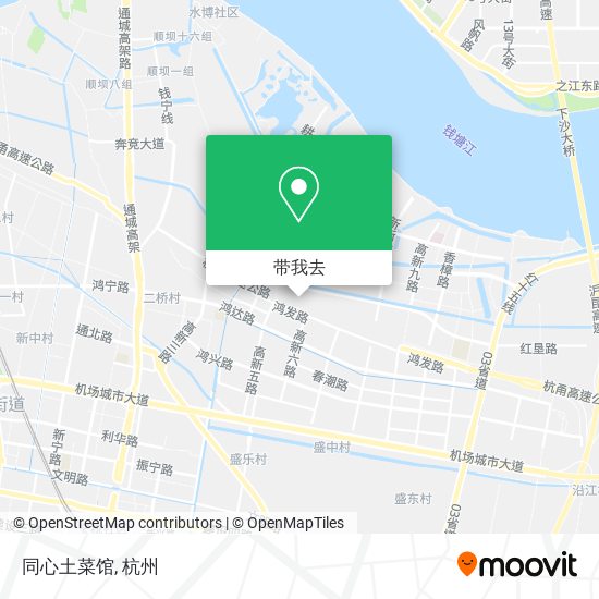 同心土菜馆地图
