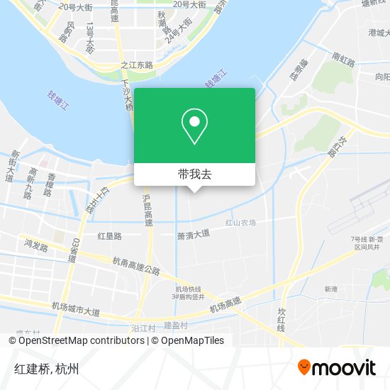 红建桥地图