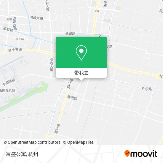 富盛公寓地图