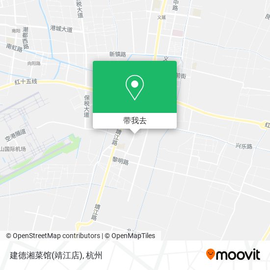 建德湘菜馆(靖江店)地图