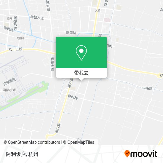 阿利饭店地图