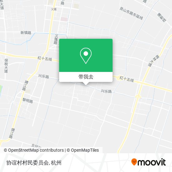 协谊村村民委员会地图