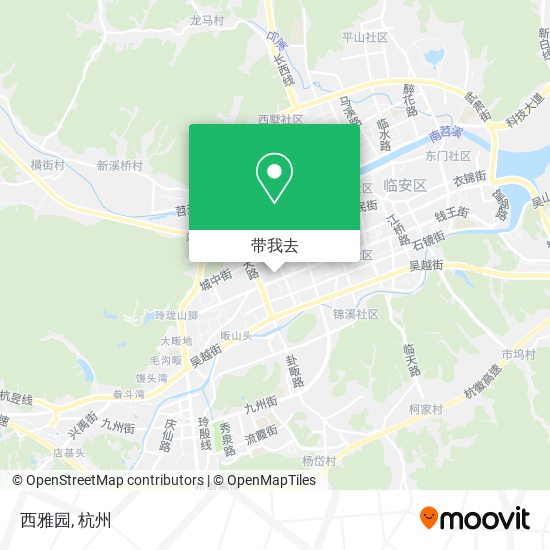 西雅园地图