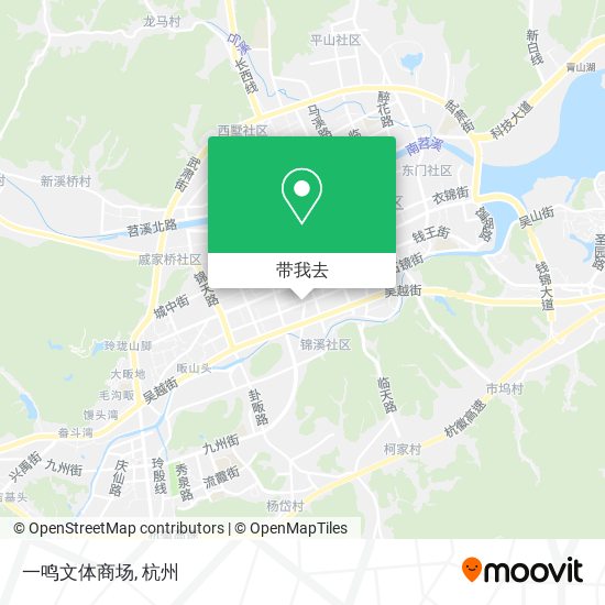 一鸣文体商场地图