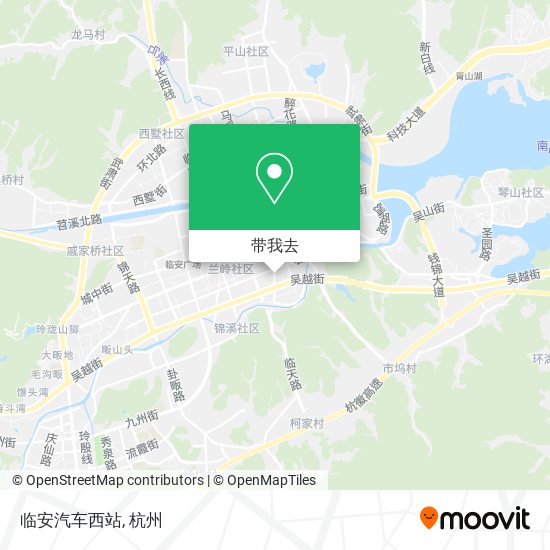 临安汽车西站地图