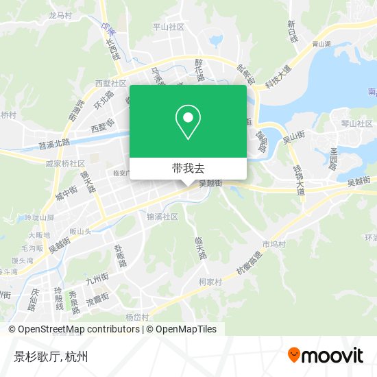 景杉歌厅地图