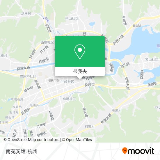 南苑宾馆地图