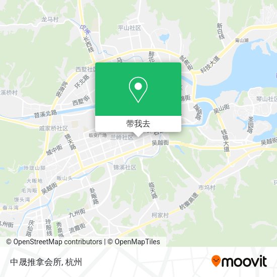 中晟推拿会所地图