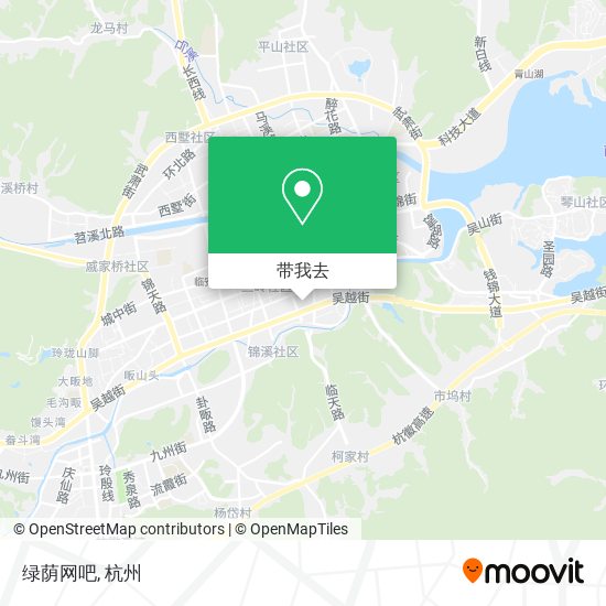 绿荫网吧地图