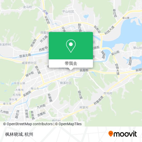 枫林晓城地图
