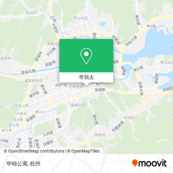 华锦公寓地图