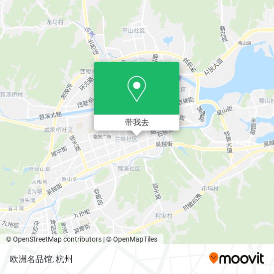 欧洲名品馆地图