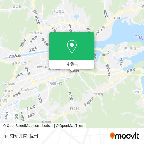 向阳幼儿园地图