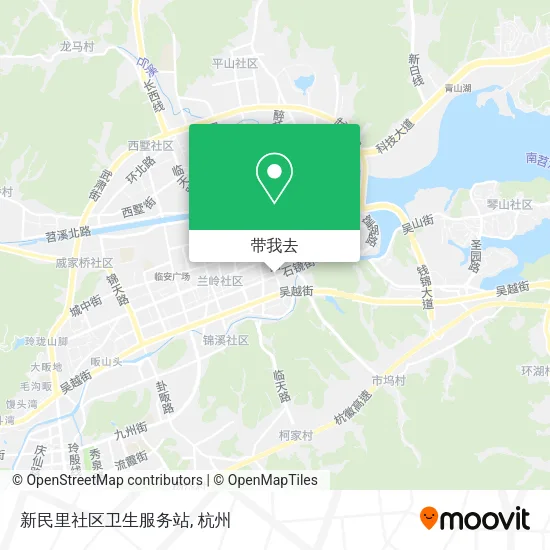 新民里社区卫生服务站地图