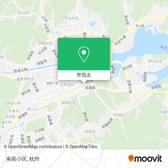 南苑小区地图