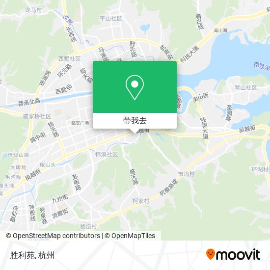 胜利苑地图