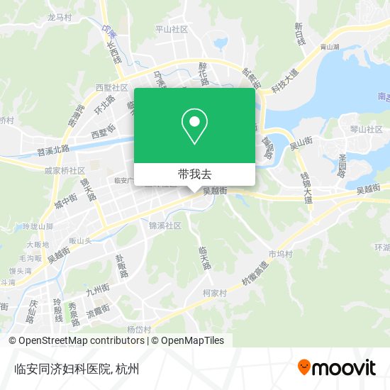 临安同济妇科医院地图