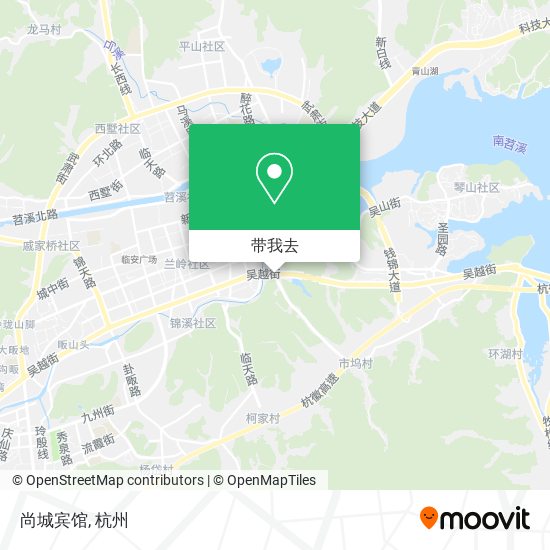 尚城宾馆地图