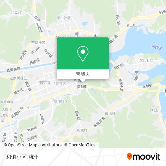 和谐小区地图