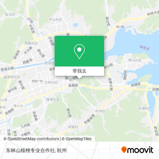 东林山核桃专业合作社地图
